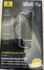 Baseus Laptop Power Bank, 20800mAh 145W Portable Charger USB C & 4 Ports.SEALED picture