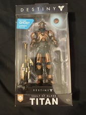McFarlane Toys Destiny Vault of Glass Titan Action Figure w/ Ghost Unopened picture