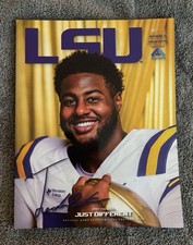 2026 LSU Tigers Louisiana Tech Official Football Game Program Jordan Seaton picture