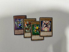 Yugioh Valkyrion the Magna Warrior Set 4 Card YGLD Magnet Alpha Beta Gamma NM picture