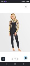 NWT billabong wetsuit Girls / Teen 8-12  Years 3/2 mm Salty Dayz picture