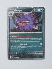 2026 Pokemon Gengar 050/088 Cosmos Holo Pitch Black Checklane Blister Promo NM picture