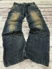 Vtg Y2K Distressed Denim Jeans Straight Bootcut Bell Bottom Faded Archive 2000 picture