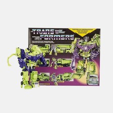 Transform G1 Devastator complete reissue brand new WITH BOX picture
