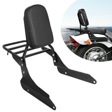 Passenger Rear Backrest Sissy Bar w/ Luggage Rack For Honda Shadow VT600 VLX600 picture