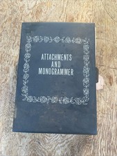 Vintage Sears Kenmore Monogrammer & Attachments picture