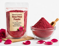 TWM Natural Rose Petal Powder Herbal for Face, Skin & Hair Care picture