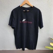 VTG THURSDAY Band Black Cotton Full Size T-Shirt Unisex S-5XL Reprint picture