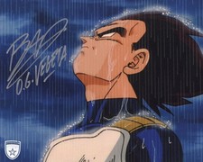 Signed Brian Drummond Dragon Ball Z Vegeta 8x10 w/ Official Pix COA picture