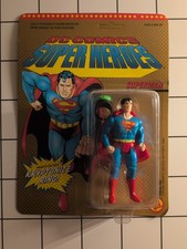ToyBiz Unpunched Card DC Comics Super Heroes Superman w Kryptonite Ring 1989 MOC picture