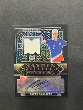 2024-25 Panini Obsidian Cavan Sullivan Matrix Material Auto RC Patch #/199 USMNT picture