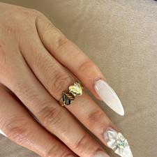 💍 Anillo de Oro 10K – Size 5  ✨ Elegante y delicado, perfecto para uso diario picture