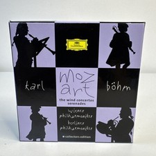 Mozart The Wind Concertos Serenades Karl Bohm Wiener Berliner 7 CD Box Set MINT picture