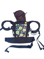 Tula Baby Carrier Standard Size Brown/Multicolored Floral Print 15-40 lbs picture