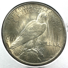 1923 $1 Silver Peace Dollar (90604) picture