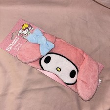 Sanrio My Melody Plush Eye Mask Sleeping Kawaii Hello Kitty And Friends BNWT picture