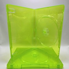 Xbox 360 Clear Green Replacement Game Cases BRAND NEW - Choose Quantity picture