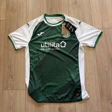 Hibernian  FC Jersey Joma Men’s Large Edinburgh New picture