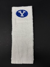 BYU Cougars Brigham Young College Football QB Game Towel White Cotton New picture