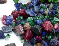 Natural 1.74 Kg Mixed 4+ Types Gem Rough Lot Specimens for Collector Use picture
