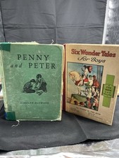 Penny And Peter by Carolyn Haywood Vintage Children's Book 1946 antique Six + picture