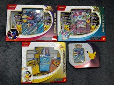 Pokemon 30th Anniversary lot, Sylveon Ex, Greninja Ex, Poster Collection, Tin picture