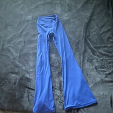 Offline by Aerie Blue High Rise Crossover Waist Flare Leggings Womens S picture