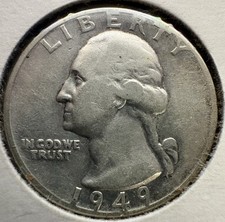 1949-D Washington Quarter - picture