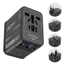 Universal Travel Adapter Converter International USB Wall Charger AC Power Plug picture