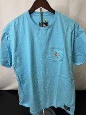 Quicksilver x Peanuts Collab Men's Blue Short-Sleeve Pocket Tee with Snoopy, L picture