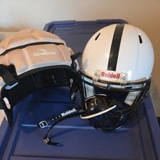 Riddell SpeedFlex Football Helmet & Guardian Protective Cover & Mouthguard 🔥   picture