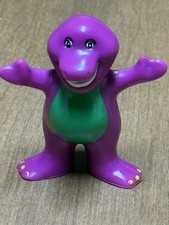 Vintage 1993 Barney PVC Figure The Lyons Group Kids Dimension Celebrate Hug 2.5” picture