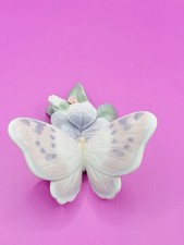 Lladró Refreshing Pause Butterfly  Lovely World MINT Vintage Spain picture