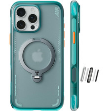 Torras Ostand Q3 Air For iPhone 16 Pro Max Case 360 MagSafe Stand Glacier Sprint picture