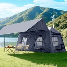 SUNYRISY Inflatable Camping Tent 8-10 Person Glamping Air Blow Up Tent & Awning picture