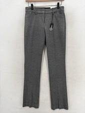 Express Columnist Barely Boot Dress Pants Womens 2 Gray Stretch Career Workwear picture