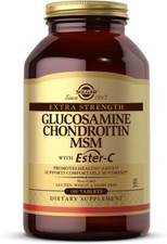 Solgar Extra Strength Glucosamine Chondroitin MSM w/ Ester-C, 180 Tablets picture