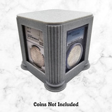 Stackable Coin Slab Display Storage for NGC PCGS ANACS CAC with Lid  Grey Marble picture