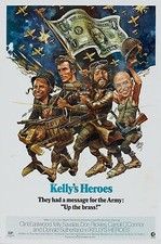 KELLY'S HEROES Movie Poster RARE Clint Eastwood picture