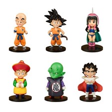 Dragon Fighters Son Goku Gohan Kid Vegeta Dende piccolo Chi-Chi 6pc Figures set picture