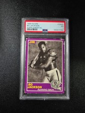 PSA 1 1989 Score Supplemental Bo Jackson Card 384S Los Angeles Raiders KC Royals picture