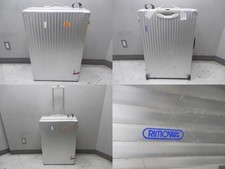 Rimowa Aluminum Vintage Large SIlver 2 wheels Carry Case Suitcase picture