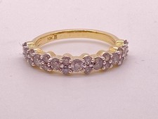 Lady's Diamond Fashion Ring Band 23 Diamonds .53 Carat T.W. 10K Yell (SS2111713) picture