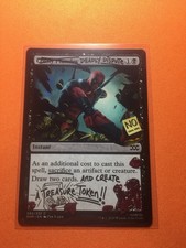 MTG Magic The Gathering Deadly Dispute SLD Secret Lair Deadpool Black Instant picture