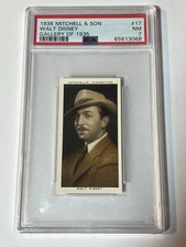 Walt Disney 1936 Mitchell & Son PSA 7 NM Mickey Mouse World Disneyland RARE card picture