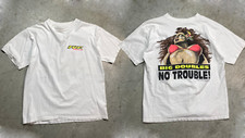Vintage 1992 Ronnie Tichenor Signed TUF Racing Motocross Single Stitch T-Shirt picture
