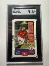 1995-96 Hasbro Subbuteo Squads David Beckham Rookie RC SGC 9.5 Man United picture