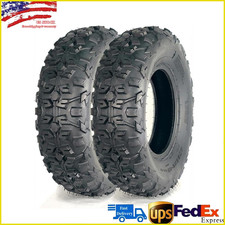 2 Pack 25x8-12 ATV Tires 6Ply 25x8x12 ATV UTV Tires 25 8 12 All Terrain Tires picture