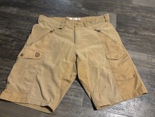 Fjallraven Abisko G-1000 Cargo Hiking Shorts TAN Men's US 36” / EU 52 Outdoor picture
