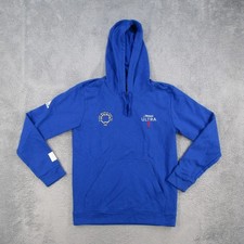 Adidas Michelob Ultra FIFA Club World Cup 2025 Hoodie Mens Medium Blue GL9577 picture